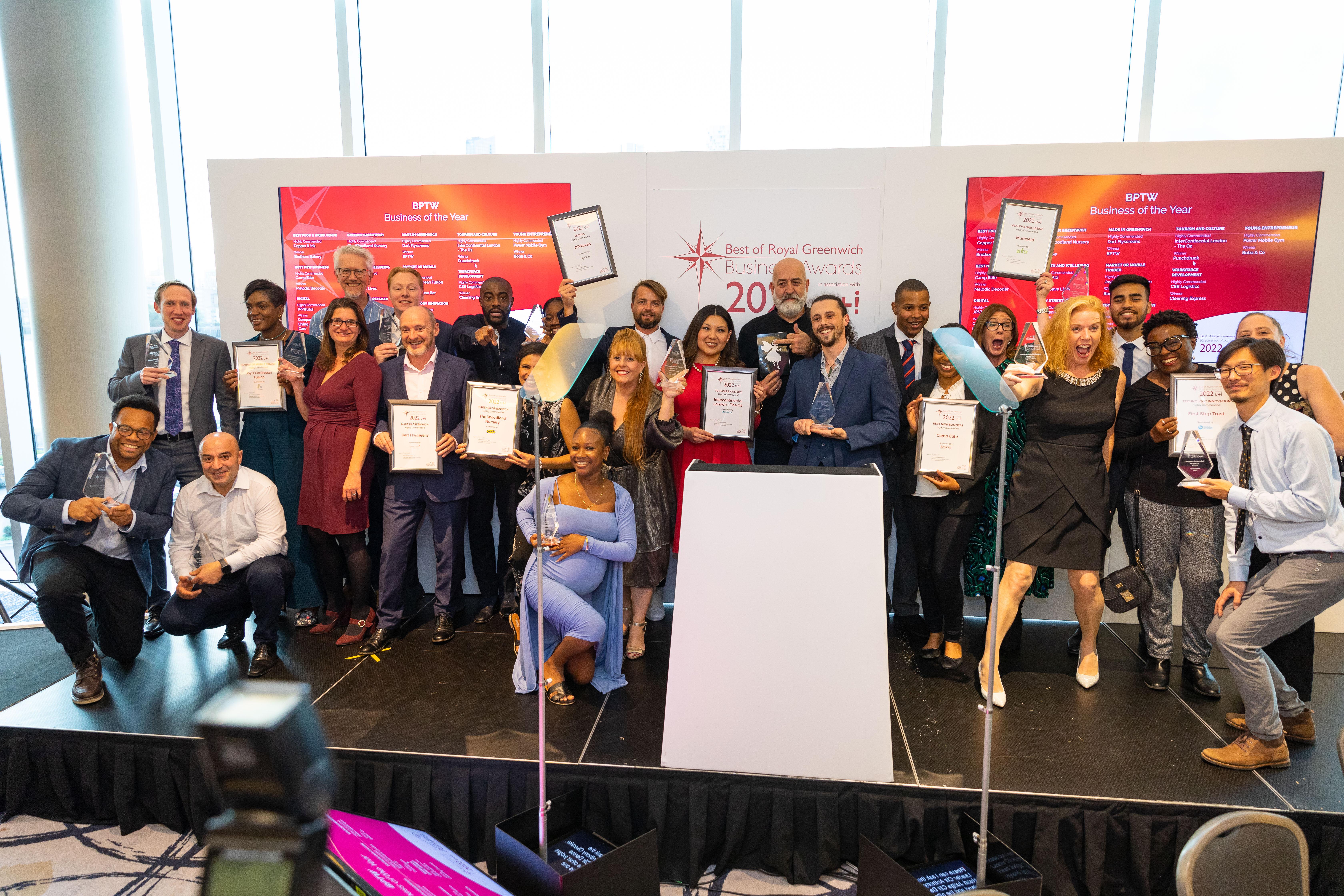 Winners and Commended Businesses 2022