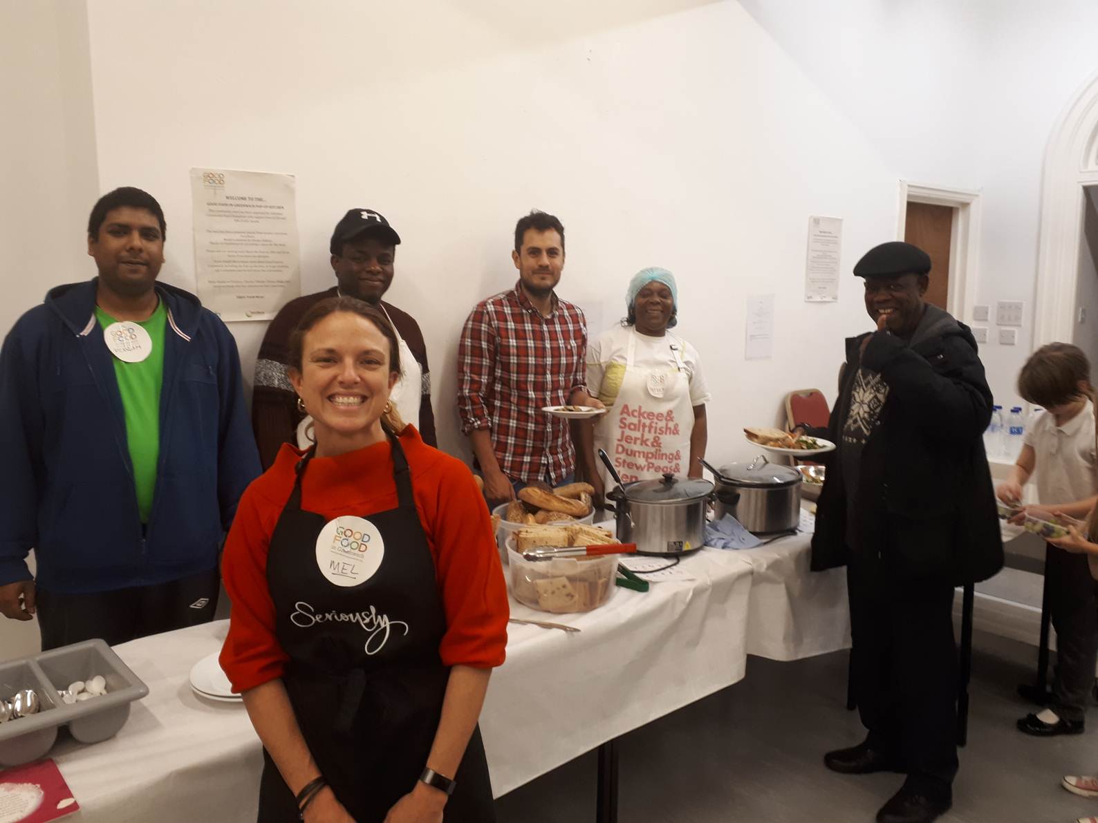 Free community meals in Royal Greenwich