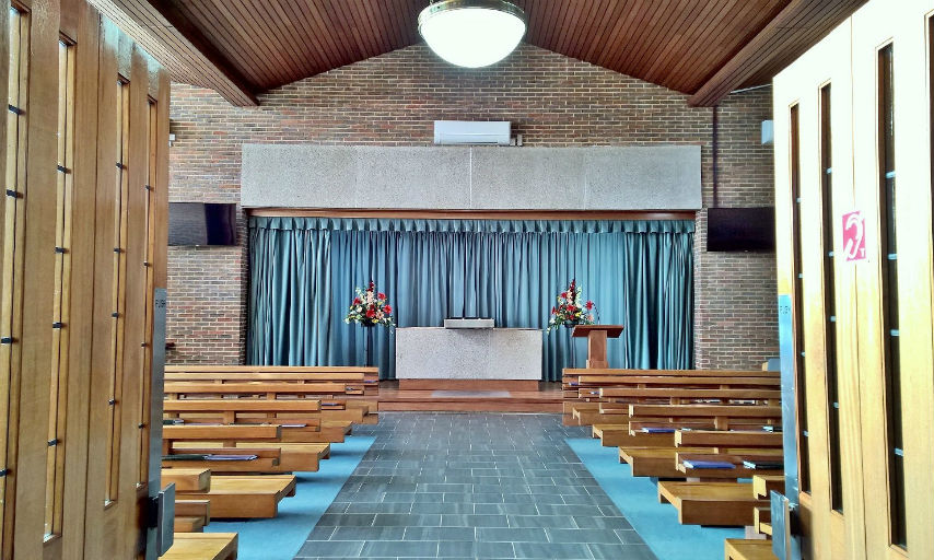 North Chapel, Eltham Crematorium