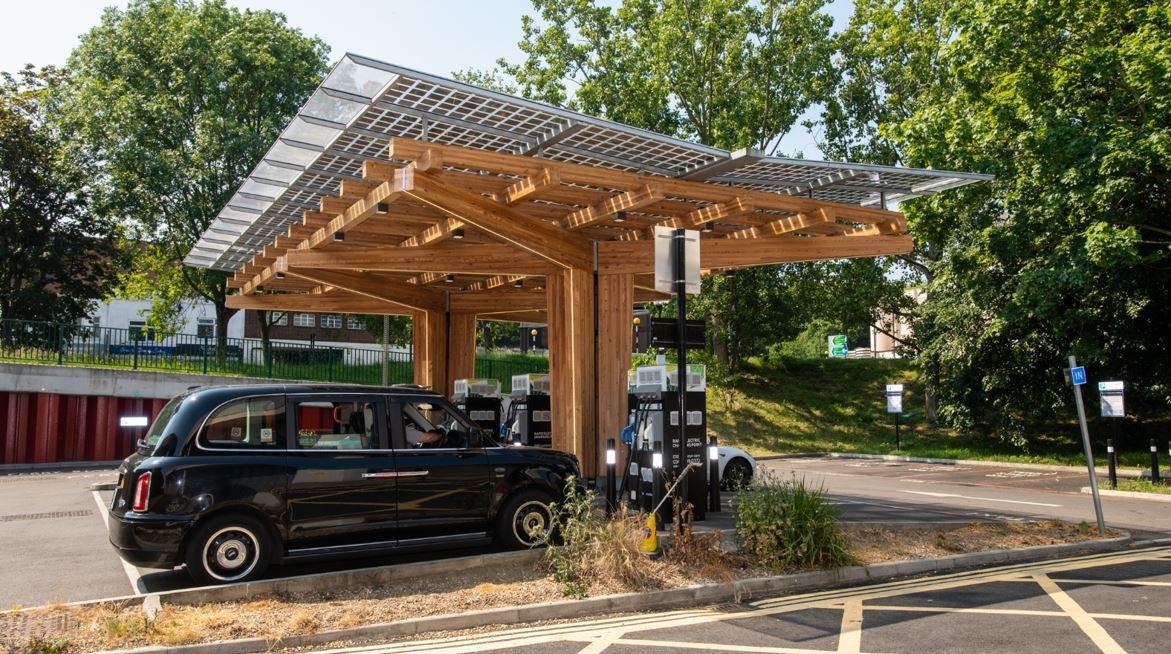 Electric charging point